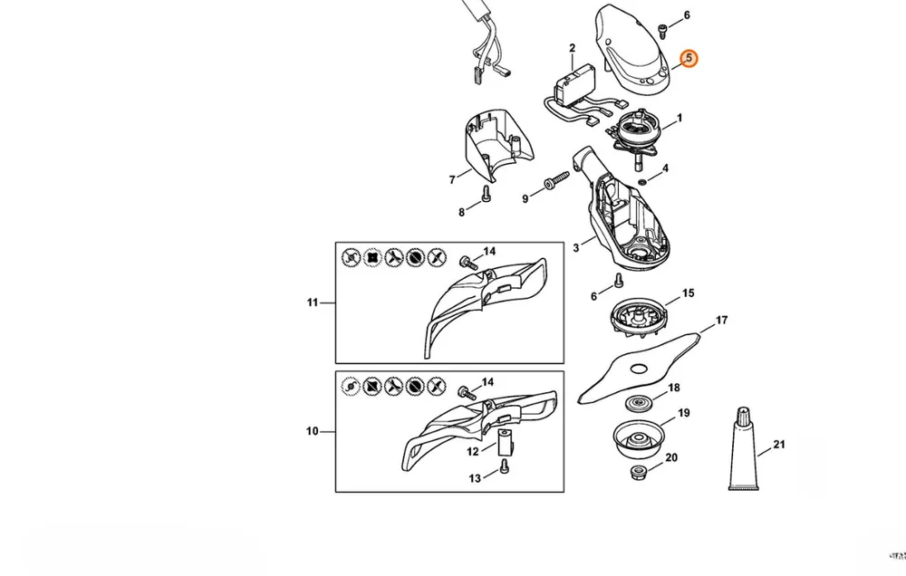 Produkt premium - STIHL Pokrywka 4863 602 0900