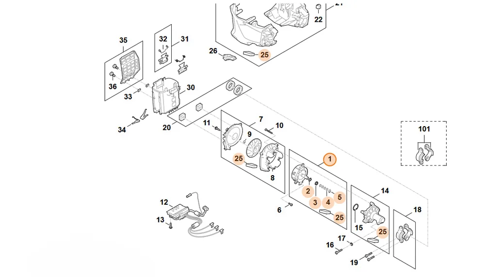 Hit - STIHL Silnik elektryczny FA03 600 0201