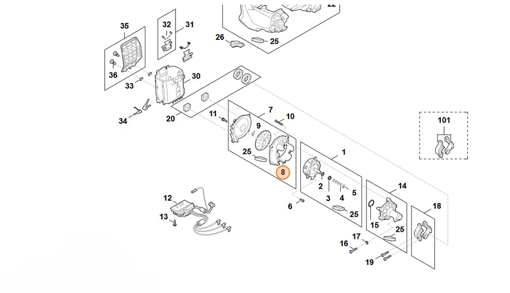 STIHL Obudowa spiralna FA03 600 4400 | Oszczędź
