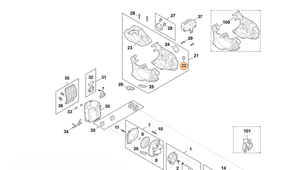 Dodaj do koszyka | STIHL Uszczelka FA03 609 0100