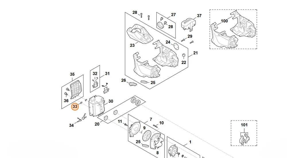 STIHL Nakrętka czworokątna FA03 955 1000 | Rabat