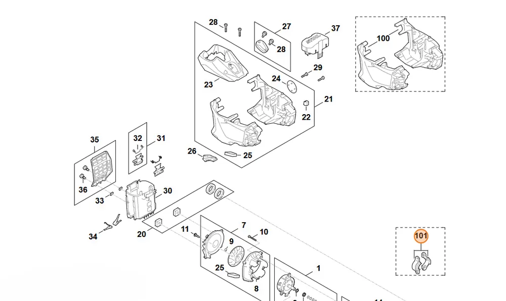 Nowość | STIHL Obejma zaciskowa FA03 790 4700