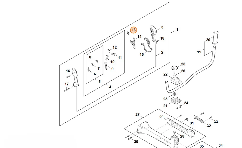 STIHL Przełącznik FA03 430 0500 - Jakość premium