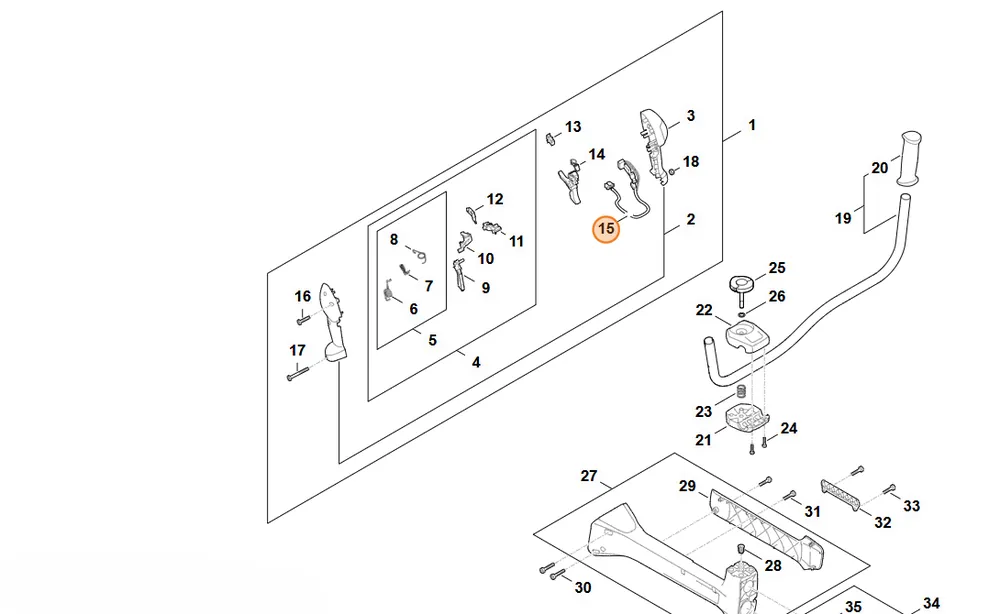STIHL Wiązka kabli FA03 440 3001 - Duży rabat