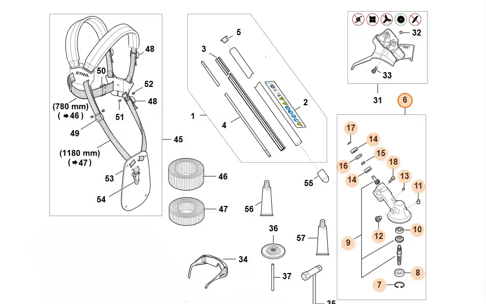 STIHL Przekładnia FA03 640 0101 | Dodatkowy rabat