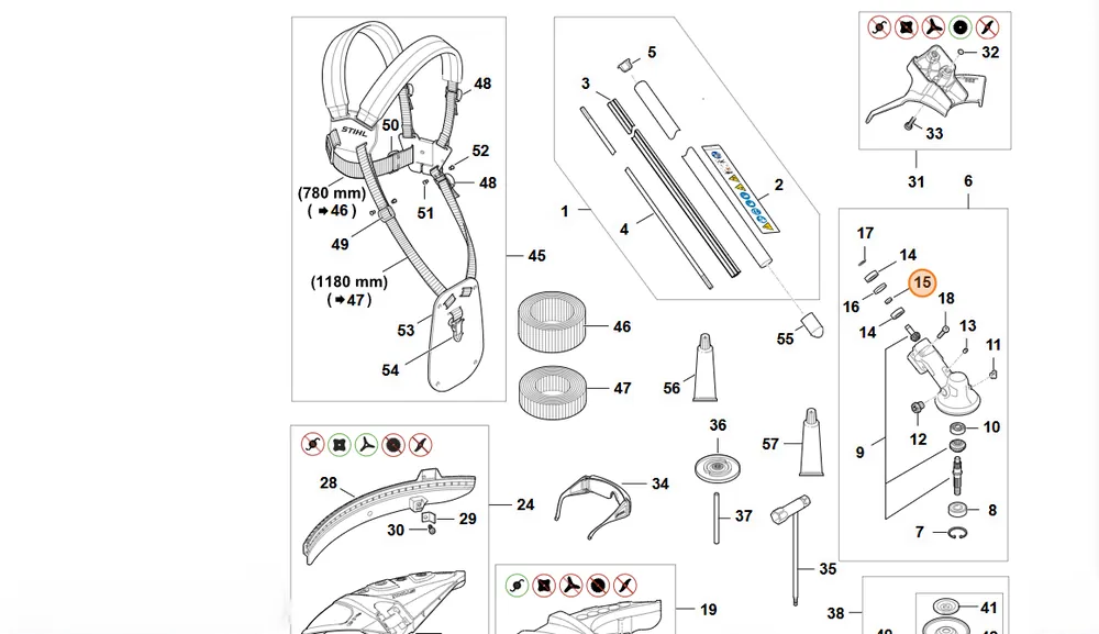 Najwyższa jakość | STIHL Pierścień FA03 642 8200