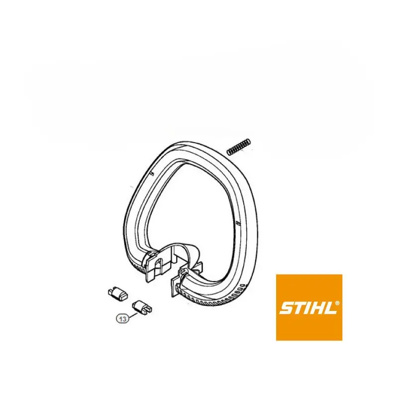 Zostało kilka sztuk - STIHL Uchwyt pałąkowy kompl. 6421 790 1200