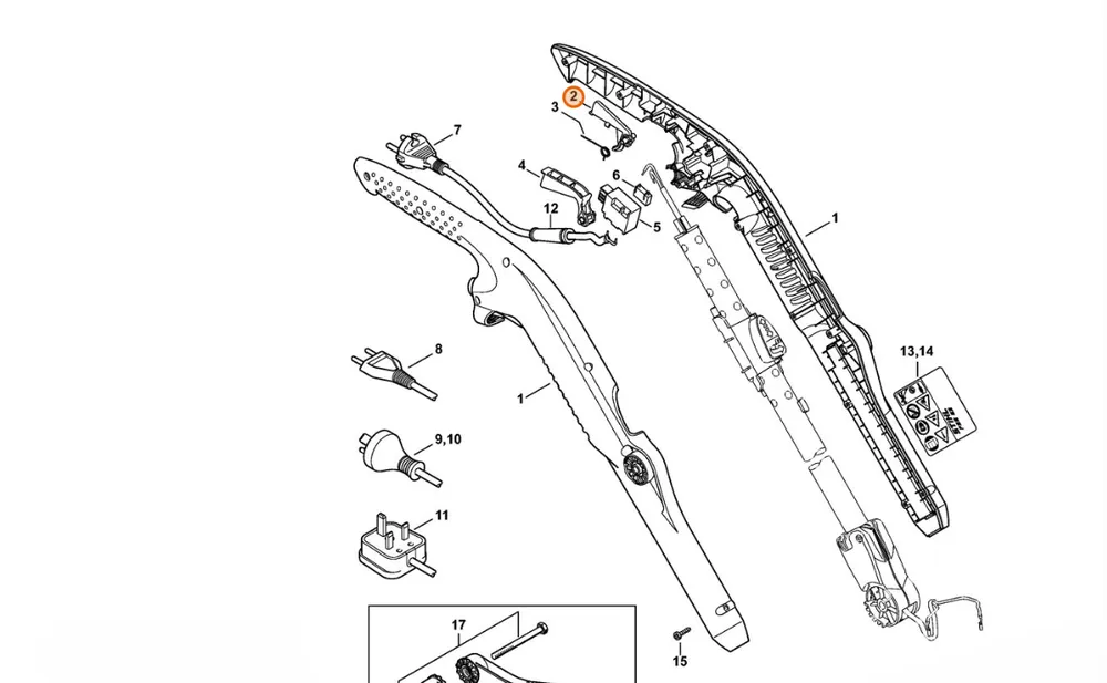 Cena producenta - STIHL Blokada dźwigni przełącznika 4816 435 6300