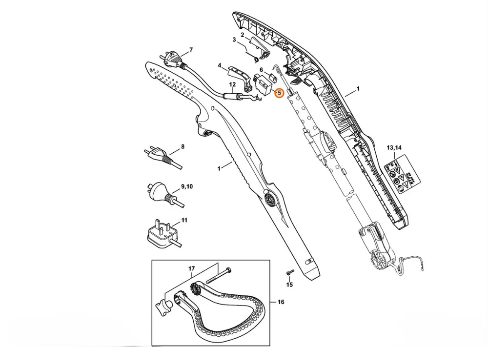 Łatwe zamówienie | STIHL Włącznik 6421 435 0300
