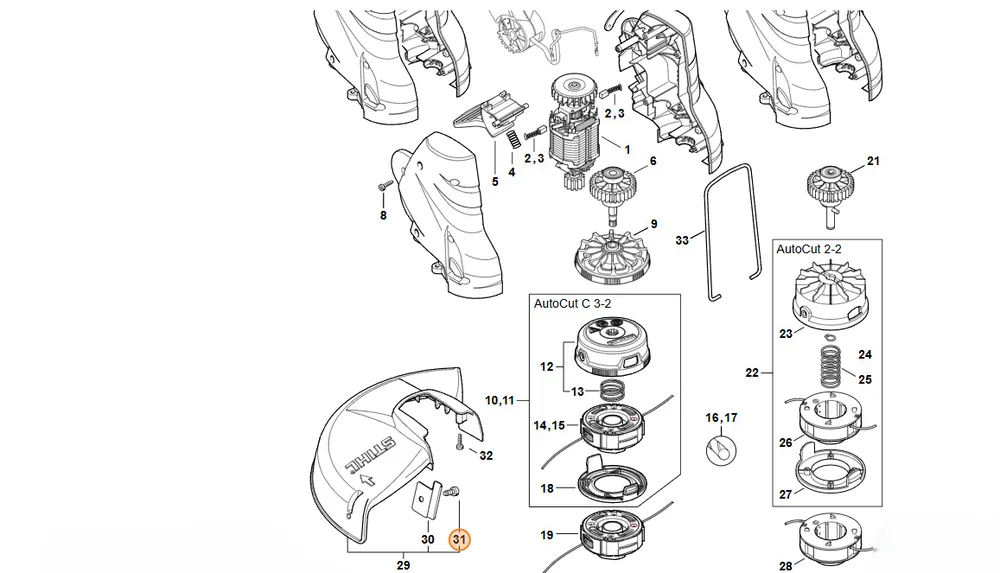 Hit sprzedażowy | STIHL Śruba z łbem cylindrycznym IS-P6x10 9074 478 4380