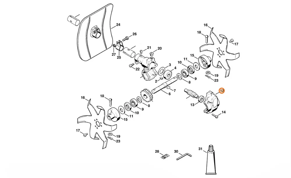 STIHL Pokrywa obudowy 4600 641 0900 | Hit sprzedażowy