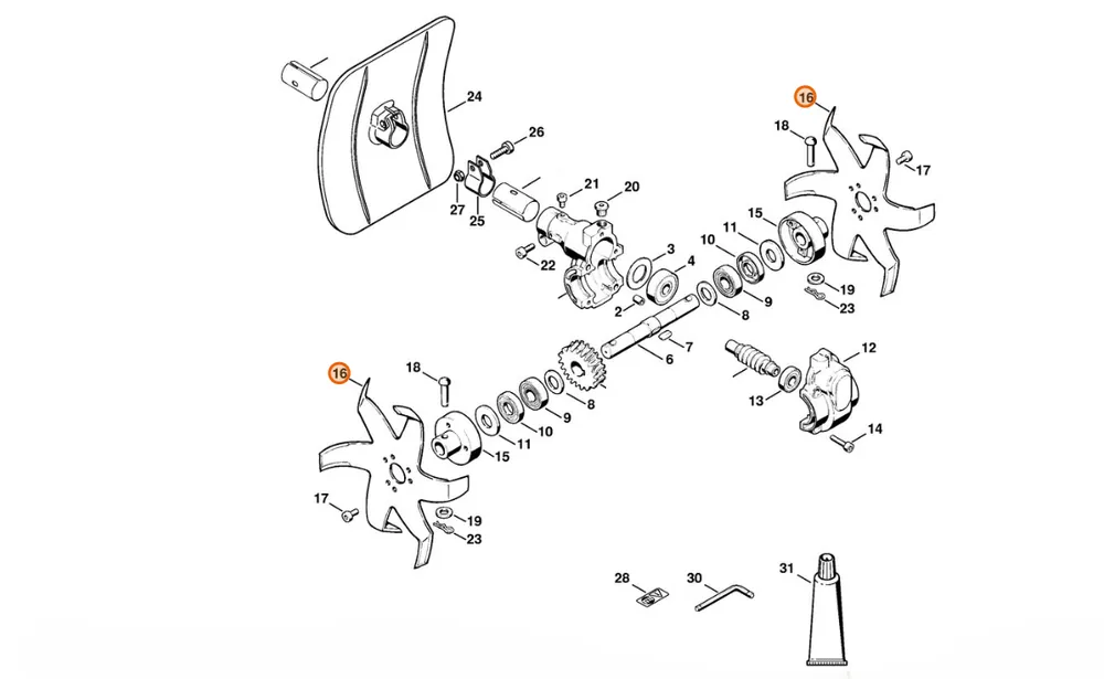 Hit sprzedaży | STIHL Nóż gwiaździsty 4600 713 4000