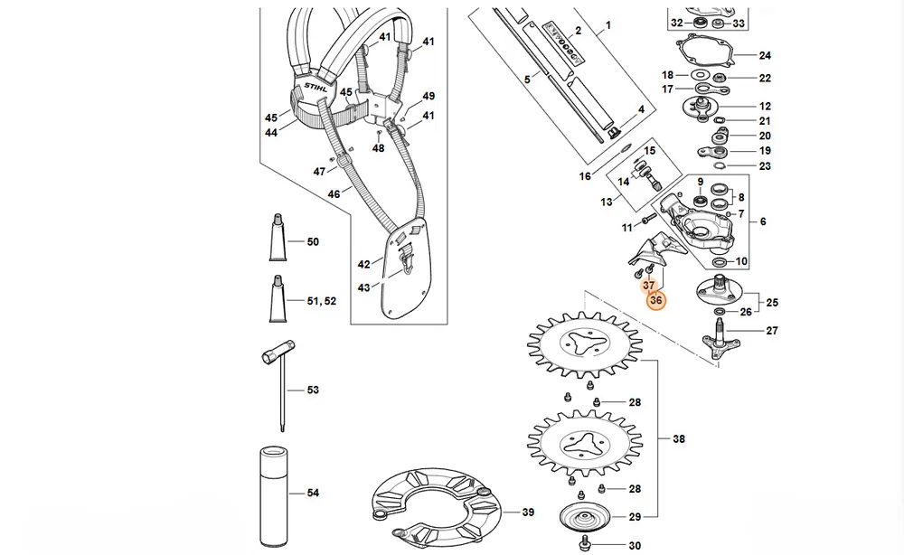 STIHL Wspornik 4180 820 1000 | Wysoka jakość