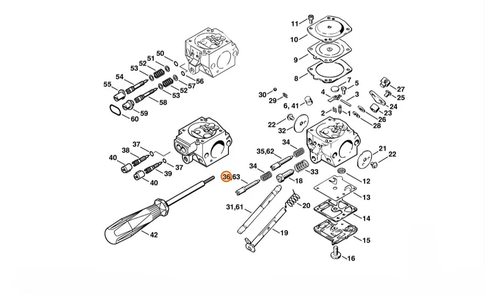 Superoferta | STIHL Śruba regulacyjna biegu jałowego 4203 122 6801