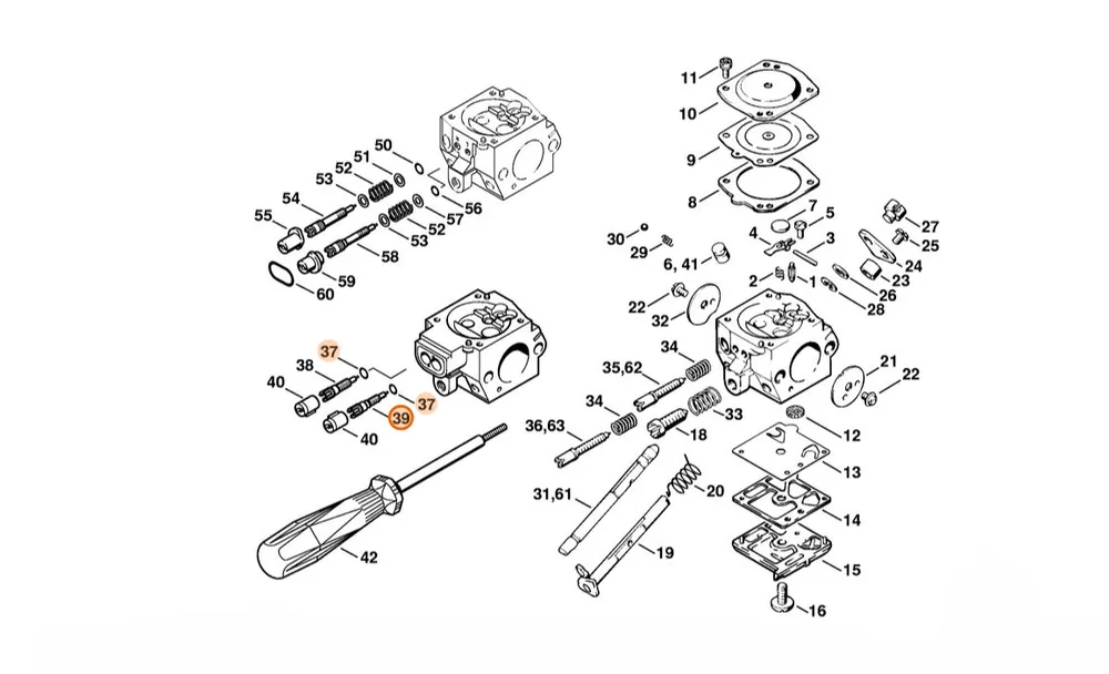 STIHL Śruba regulacyjna biegu jałowego 4203 122 6804 - Sprawdzony wybór