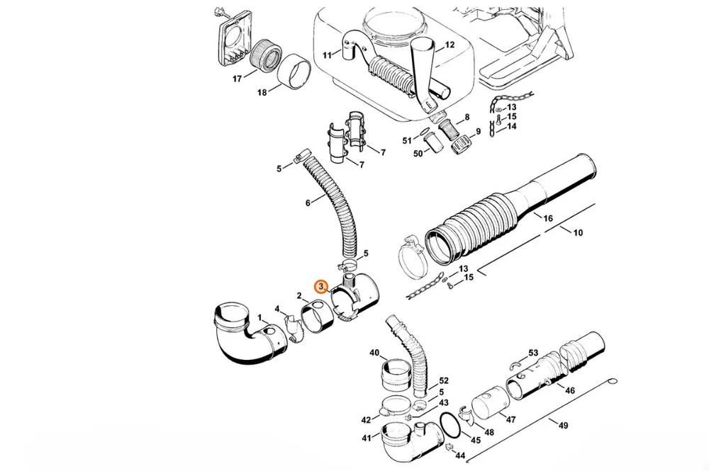 STIHL Pierścień regulacyjny 4203 708 4100 | Na stanie