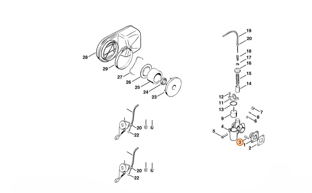 STIHL Śruba z łbem cylindrycznym M4x12 9041 319 0660 | Oszczędź