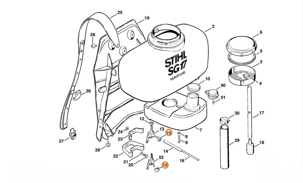 STIHL Taśma zaciskowa 9x9 9771 021 0910 | Ekstra rabat