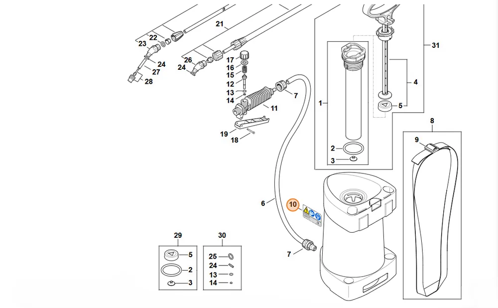 Hit cenowy | STIHL Tabliczka informacyjna 4255 967 4011