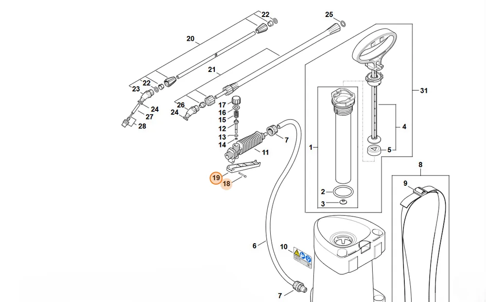 Duży rabat | STIHL Dźwignia 4255 510 3901
