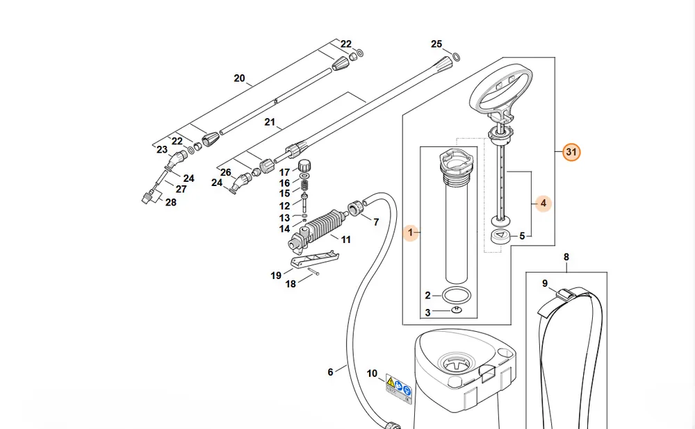 Łatwe zamówienie | STIHL Pompa 4255 700 5600