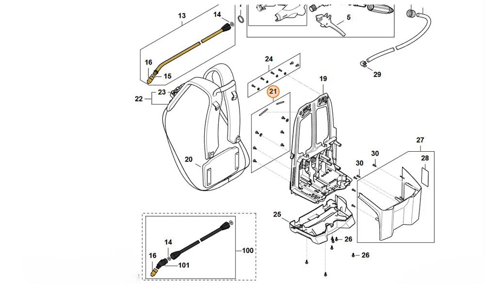 STIHL Zestaw elementów mocujących 4854 007 1300 - Spiesz się