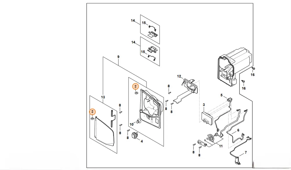 Oferta - STIHL Klamra zabezpieczająca 4854 706 0200