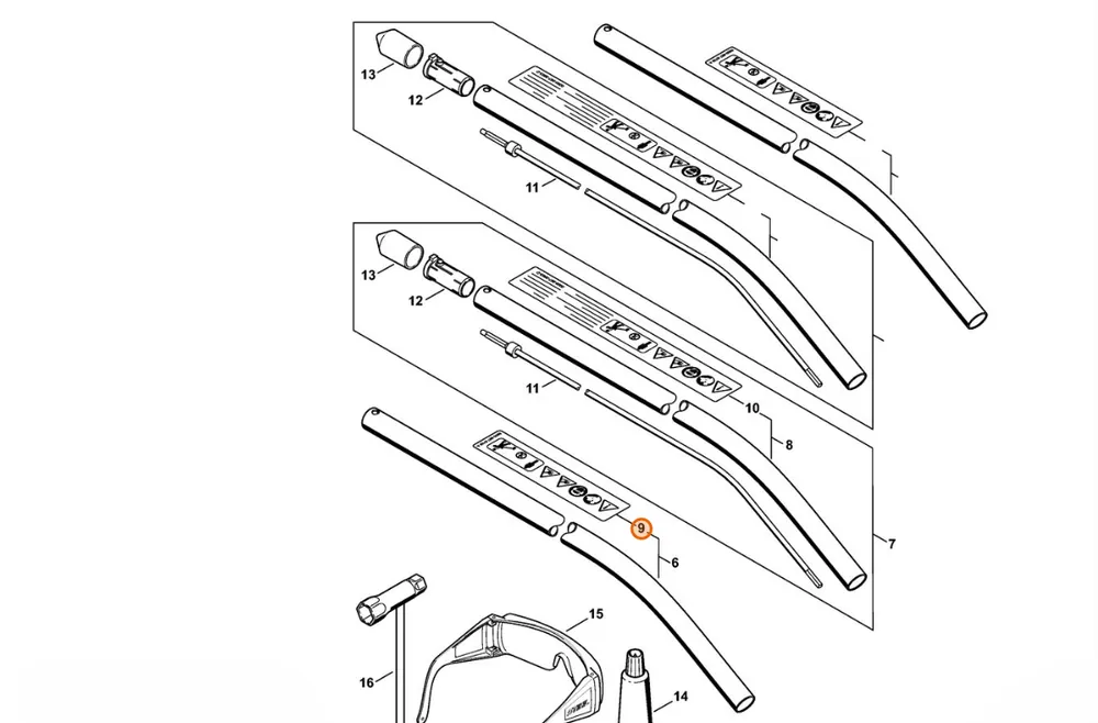 STIHL Tabliczka ostrzegawcza FC 0000 967 7278 | Nowa pozycja w ofercie