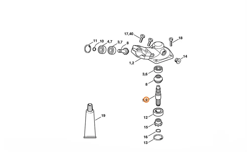 STIHL Wałek napędowy 4230 642 0606 - Cena producenta