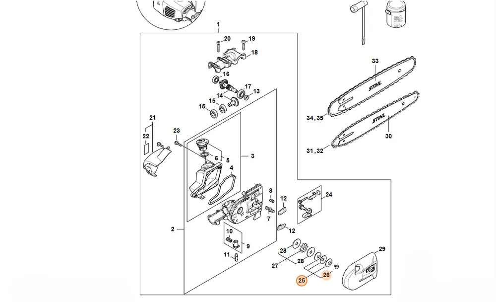 STIHL Sprzęgło poślizgowe 4182 160 2100 - Profesjonalna jakość