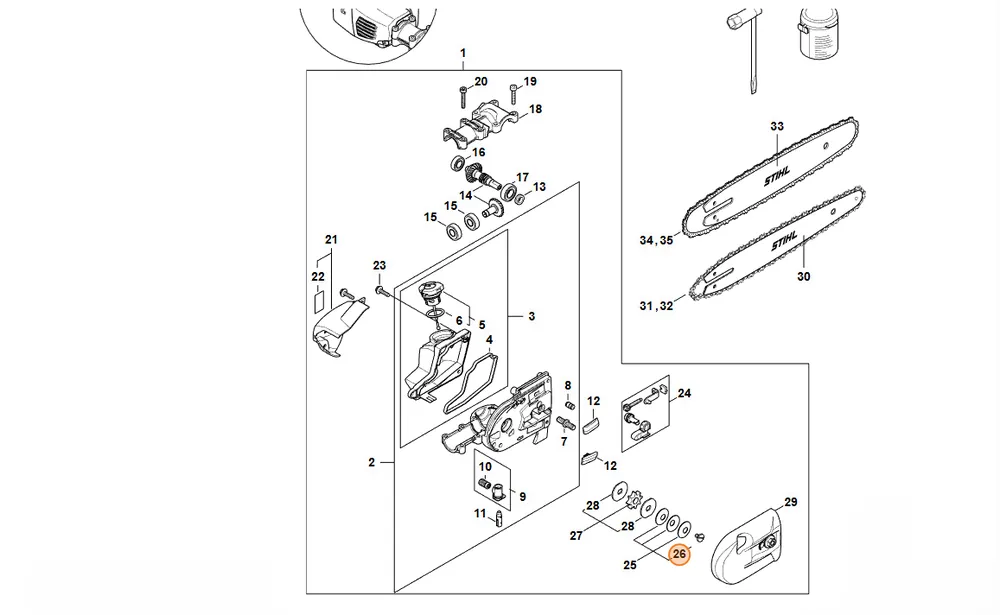 Do wyczerpania zapasów - STIHL Śruba LA01 162 4200