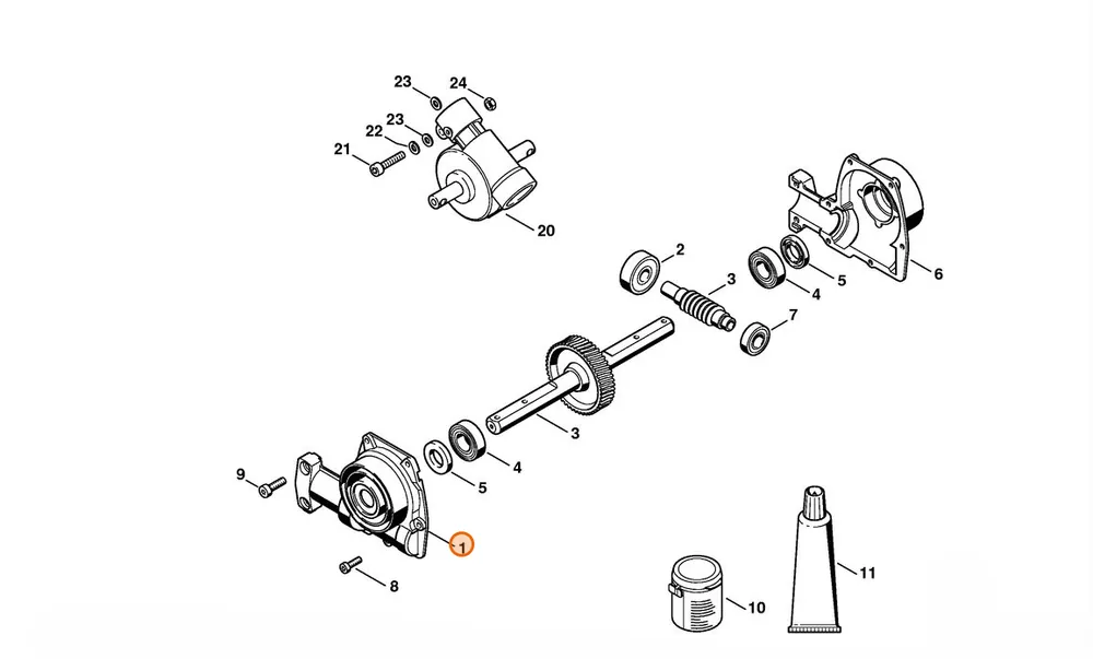 STIHL Obudowa przekładni 4601 641 0302 | Oszczędź