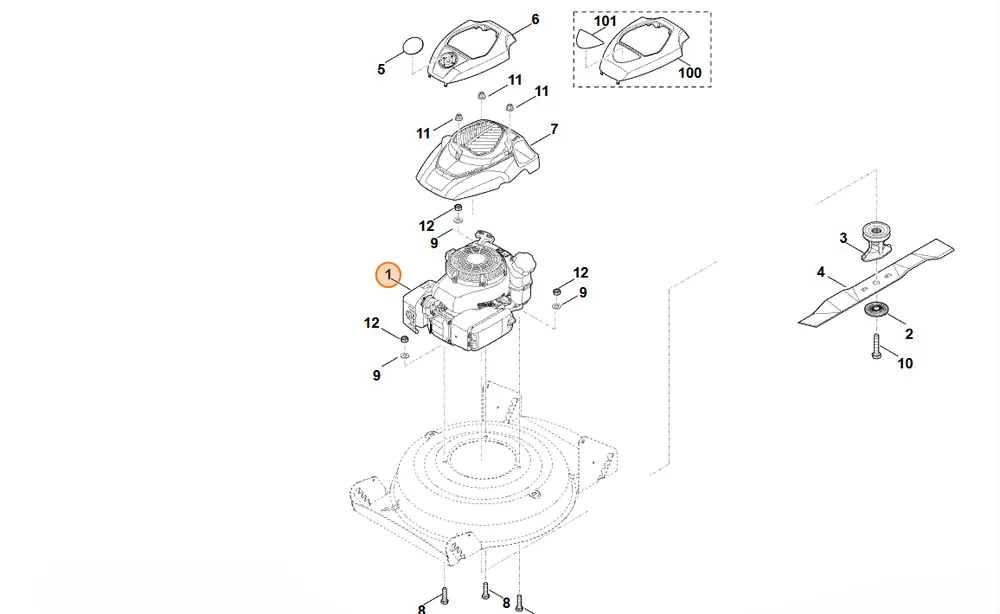 Supercena | STIHL Spalinowy silnik benzynowy XT-675 (XT675-2047) 6371 011 1803