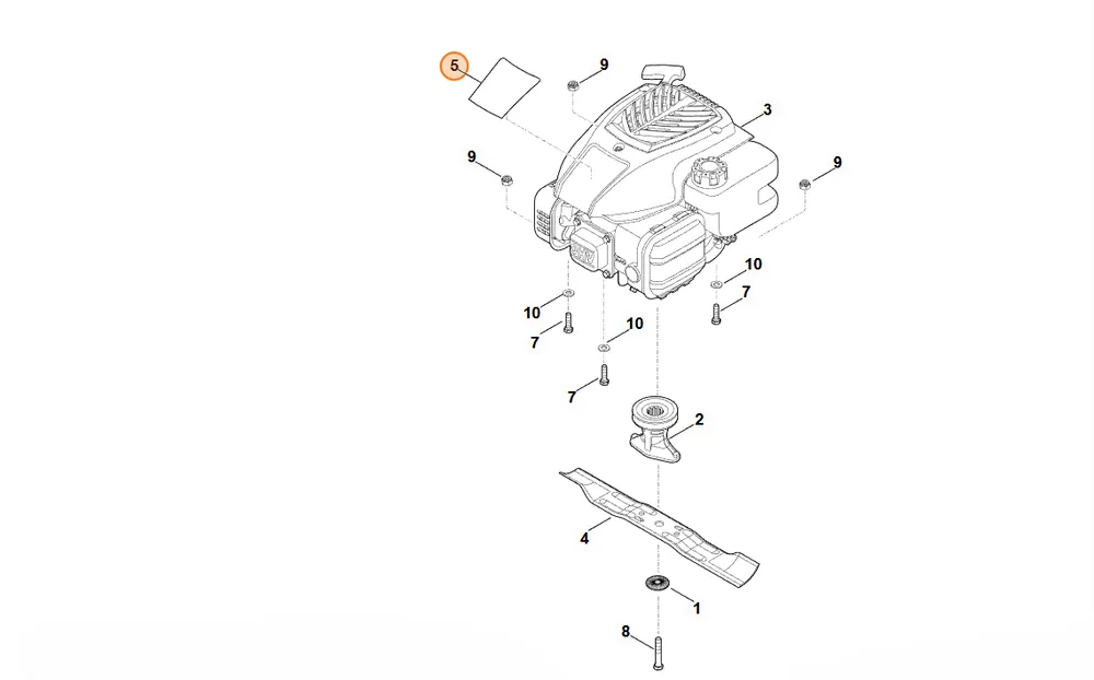 STIHL Tabliczka znamionowa RM 248 6350 967 1501 | Hit sprzedażowy