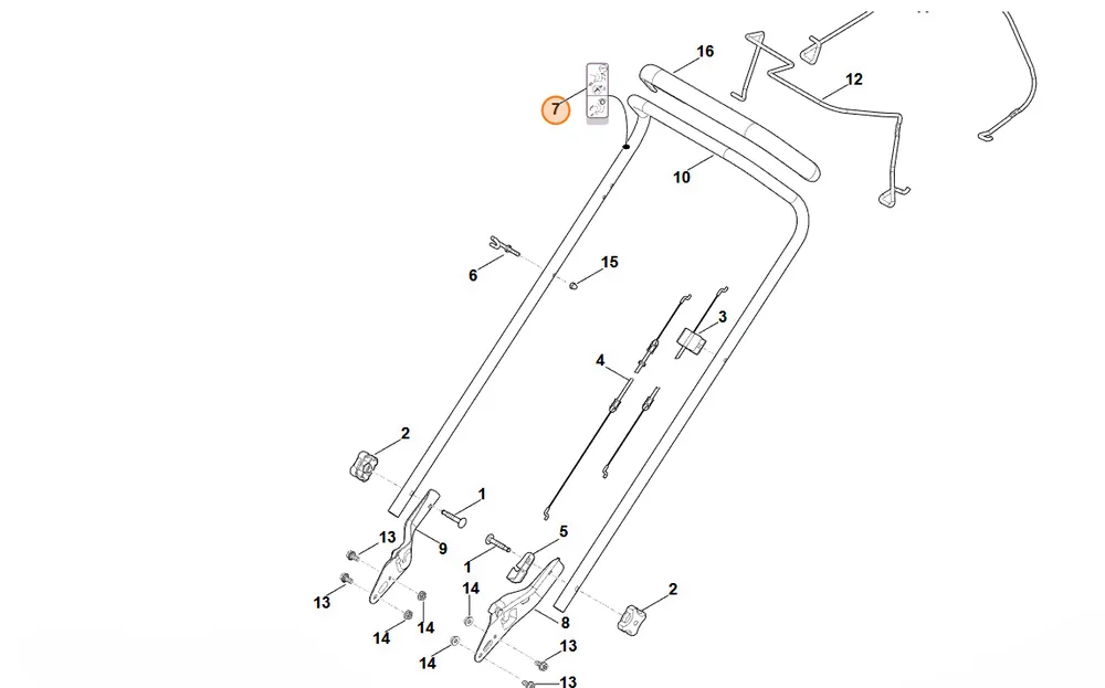 Wybór klientów - STIHL Naklejka 6371 967 4401