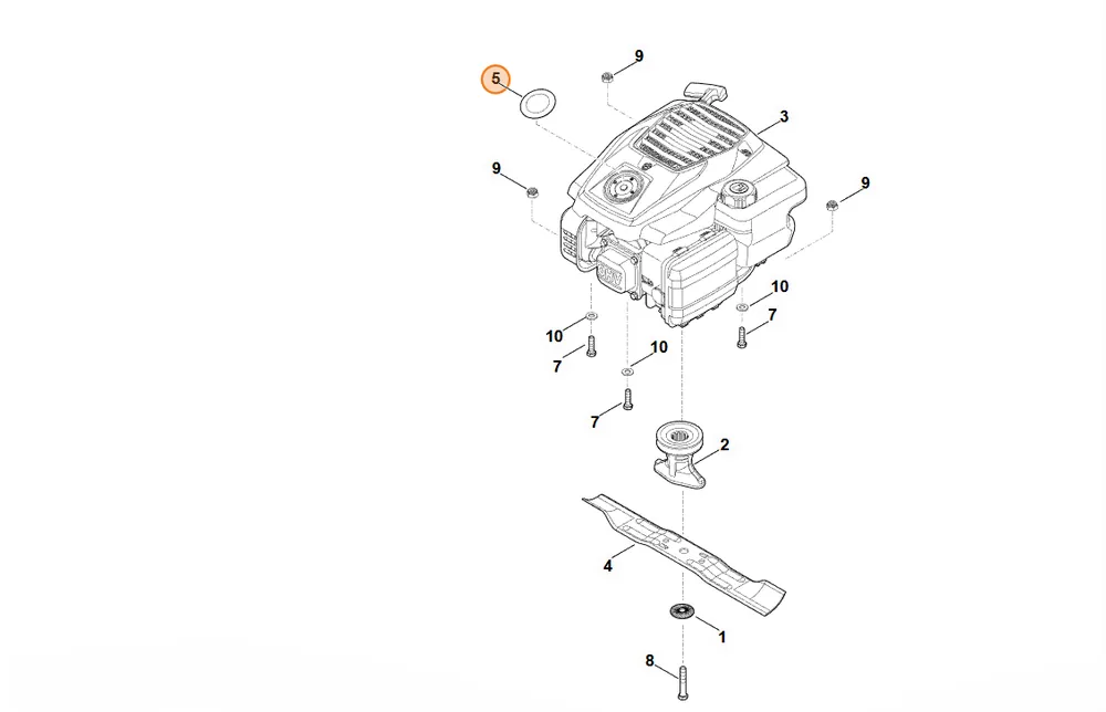 STIHL Tabliczka znamionowa RM 248 T 6350 967 1516 - Prosto z fabryki