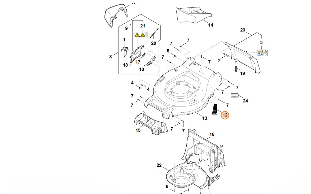 STIHL Naklejka WA21 967 4401 - Oferta