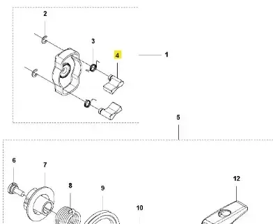 Zapadka podkaszarki 525LK Husqvarna - Ekspresowa wysyłka