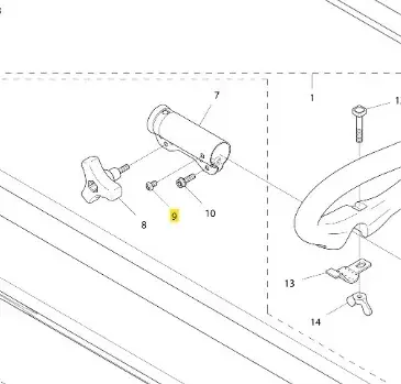 Kupuj bezpiecznie - śruba podkaszarki 122C Husqvarna