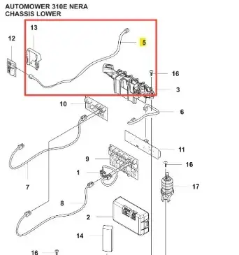 Kabel robota koszącego Automower 310E NERA Husqvarna - Hit