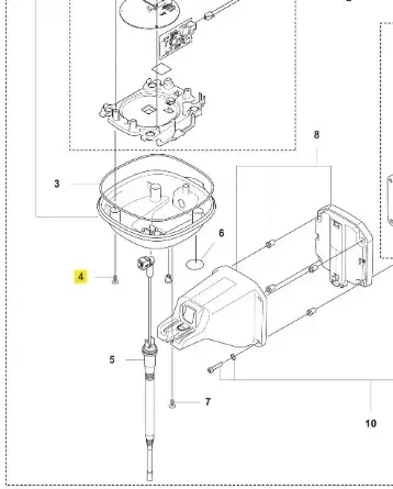 Tylko dziś | śruba epdm robota koszącego Automower 520 EPOS Husqvarna