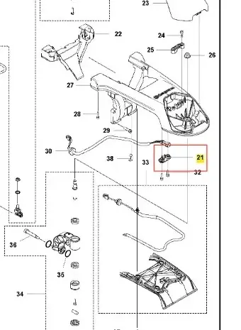Zacisk robota koszącego Automower 535 AWD Husqvarna | Zniżka