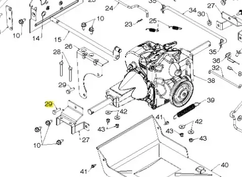 śruba odśnieżarki ST 327P Husqvarna | Taniej