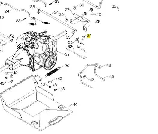 śruba odśnieżarki ST 327P Husqvarna - Tylko kilka sztuk