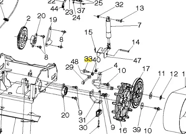 śruba odśnieżarki ST 427T Husqvarna - Zamów online