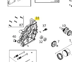 Osłona odśnieżarki ST 131 Husqvarna | Szybka dostawa