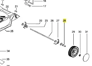 Oferta dnia - Tuleja kosiarki LB 146 Husqvarna