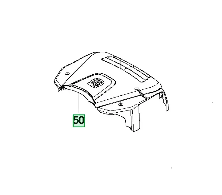 Tylna pokrywa kosiarki LB 348V Husqvarna | Premium