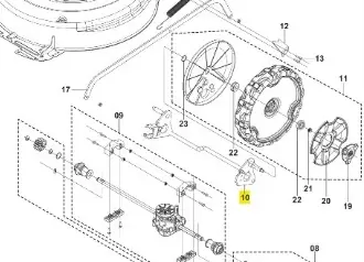 Oś kosiarki LC 151S Husqvarna - Bezpośrednio od producenta