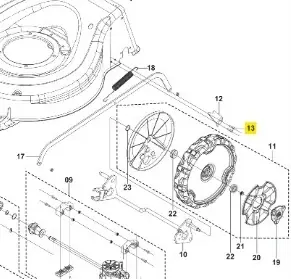 śruba kosiarki LC 151S Husqvarna - Bardzo popularny produkt